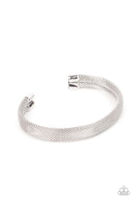 Load image into Gallery viewer, Ready, Willing, and CABLE - Silver Paparazzi Accessories
