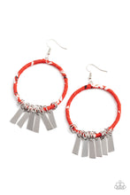 Load image into Gallery viewer, Garden Chimes - Red Paparazzi Accessories
