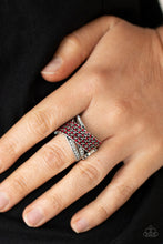 Load image into Gallery viewer, Classic Crossover - Red Paparazzi Accessories
