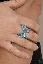 Load image into Gallery viewer, Paparazzi Accessories - Butterfly Orchard - Blue
