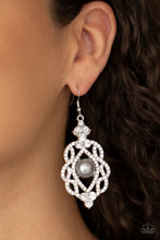 Load image into Gallery viewer, Rhinestone Renaissance - Silver Paparazzi Accessories
