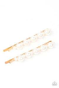 Put A Pin In It - Gold Paparazzi Accessories