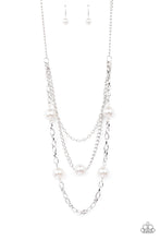 Load image into Gallery viewer, Thanks For The Compliment - White Paparazzi Accessories
