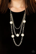 Load image into Gallery viewer, Thanks For The Compliment - White Paparazzi Accessories
