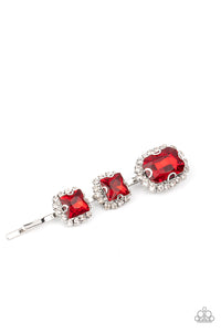 Teasable Twinkle - Red Paparazzi Accessories