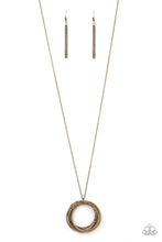 Load image into Gallery viewer, Harmonic Halos - Brass Paparazzi Accessories
