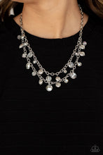 Load image into Gallery viewer, Ethereally Ensconced - White Paparazzi Accessories
