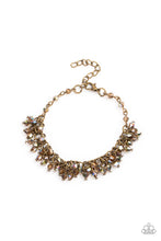 Load image into Gallery viewer, Twinkly Twilight - Brass Paparazzi Accessories
