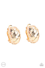 Load image into Gallery viewer, Wrought With Edge - Gold Paparazzi Accessories
