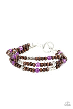 Load image into Gallery viewer, Woodsy Walkabout - Purple Paparazzi Accessories
