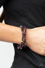 Load image into Gallery viewer, Woodsy Walkabout - Purple Paparazzi Accessories
