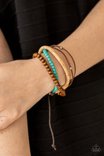 Load image into Gallery viewer, STACK To Basics - Blue Paparazzi Accessories
