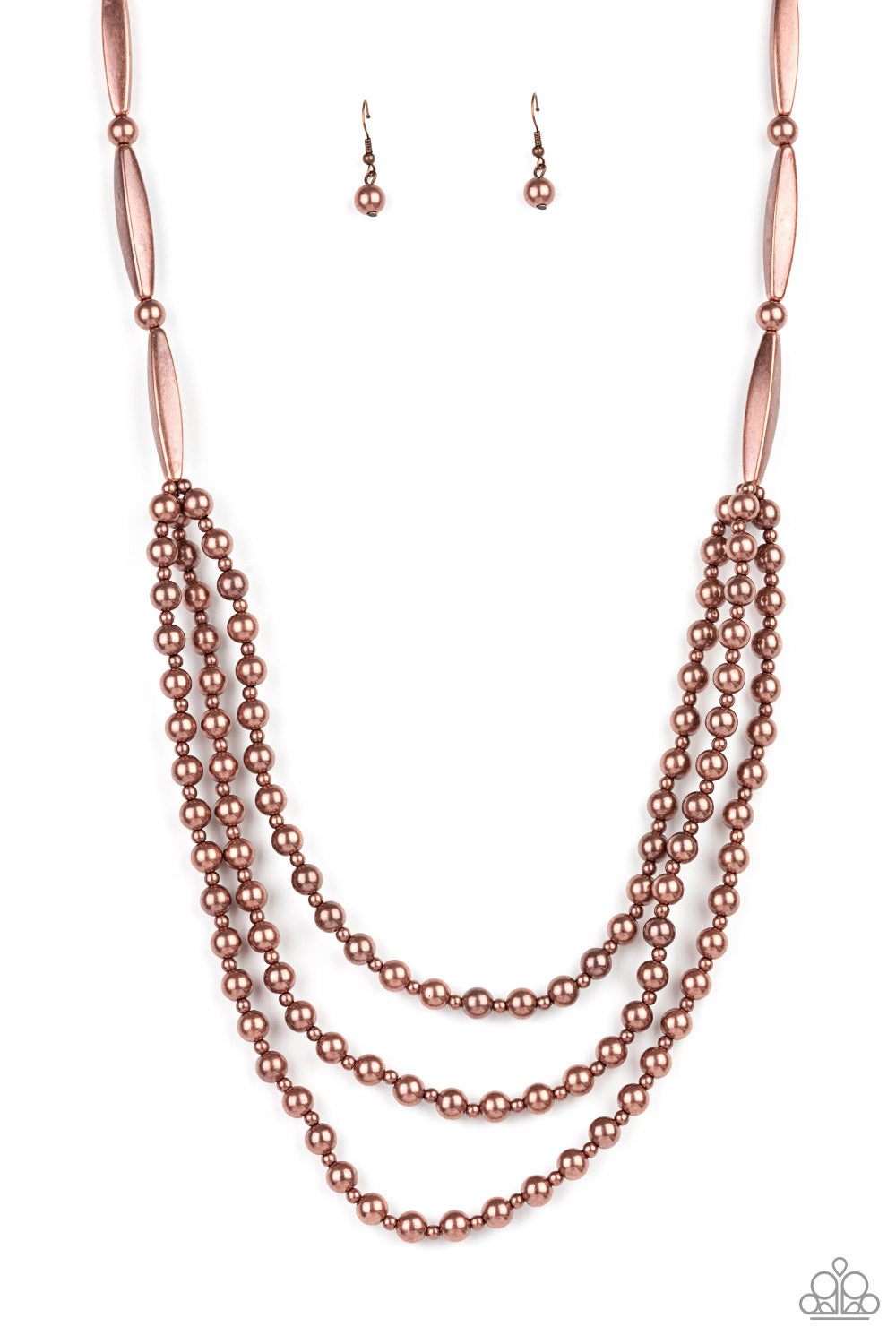 Beaded Beacon - Copper Paparazzi Accessories