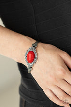Load image into Gallery viewer, Top-Notch Drama - Red Paparazzi Accessories
