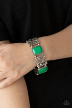 Load image into Gallery viewer, Colorful Coronation - Green Paparazzi Accessories
