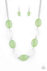 Beachside Boardwalk - Green Paparazzi Accessories