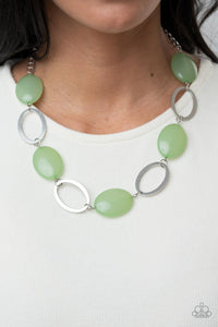 Beachside Boardwalk - Green Paparazzi Accessories