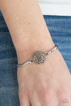 Load image into Gallery viewer, Filigree Fiesta - Silver Paparazzi Accessories
