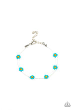Load image into Gallery viewer, Camp Flower Power - Blue Paparazzi Accessories

