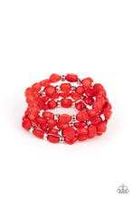 Load image into Gallery viewer, Nice GLOWING! - Red Paparazzi Accessories
