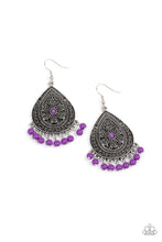 Load image into Gallery viewer, Blossoming Teardrops - Purple Paparazzi Accessories
