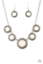 Load image into Gallery viewer, Circle The Wagons - White Paparazzi Accessories
