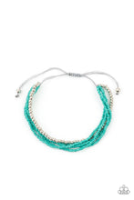 Load image into Gallery viewer, All Beaded Up - Blue Paparazzi Accessories
