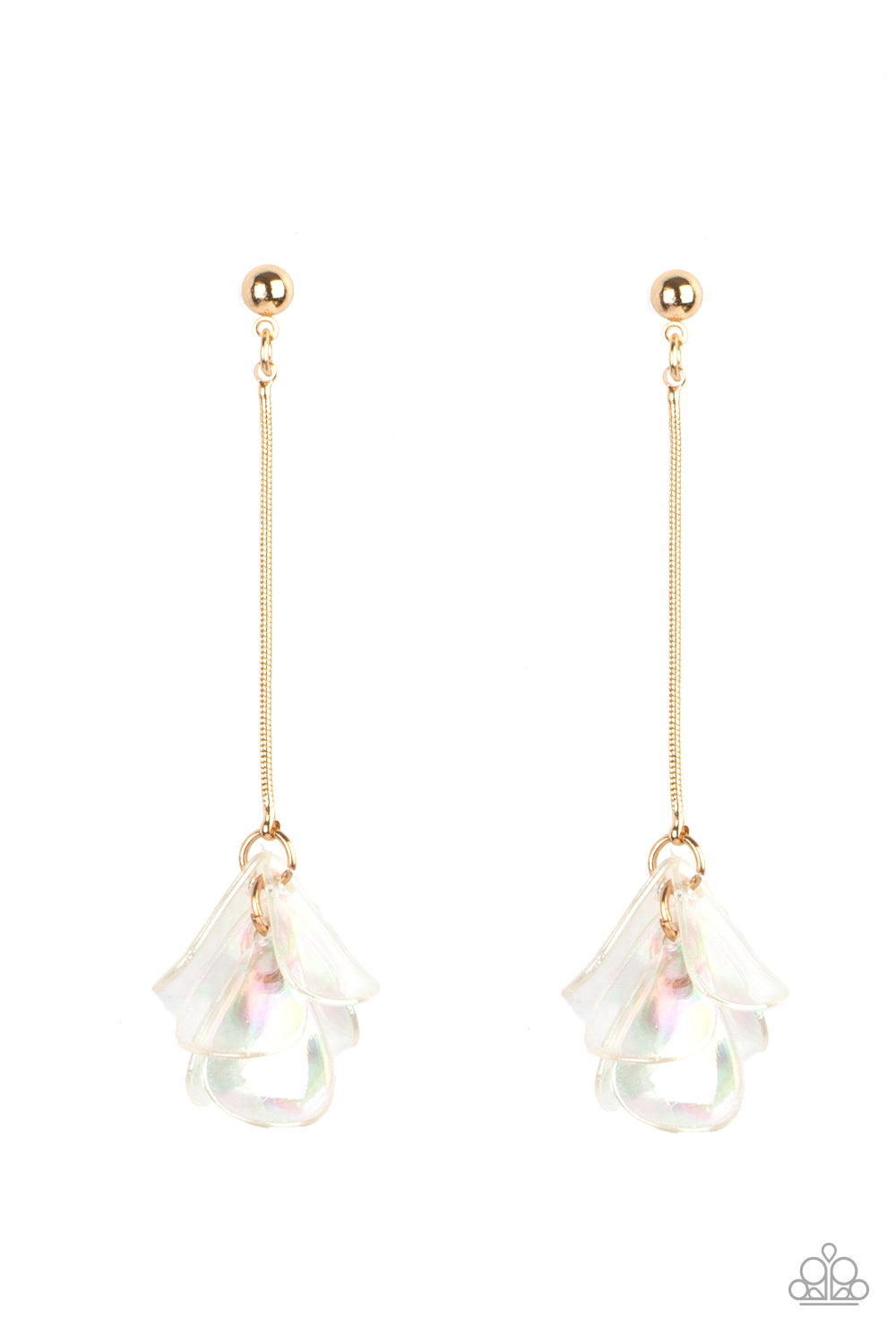 Keep Them In Suspense - Gold Paparazzi Accessories