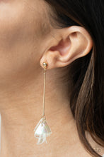 Load image into Gallery viewer, Keep Them In Suspense - Gold Paparazzi Accessories
