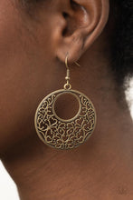 Load image into Gallery viewer, Vineyard Romance - Brass Paparazzi Accessories
