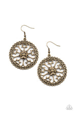 Load image into Gallery viewer, Floral Fortunes - Brass Paparazzi Accessories
