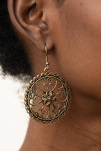 Load image into Gallery viewer, Floral Fortunes - Brass Paparazzi Accessories
