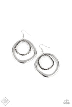 Load image into Gallery viewer, Spinning With Sass - Silver Paparazzi Accessories
