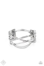 Load image into Gallery viewer, Hautely Hammered - Silver Paparazzi Accessories
