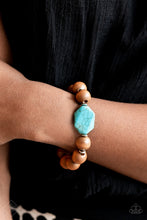 Load image into Gallery viewer, Abundantly Artisan - Blue Paparazzi Accessories
