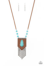 Load image into Gallery viewer, Enchantingly Tribal - Blue Paparazzi Accessories
