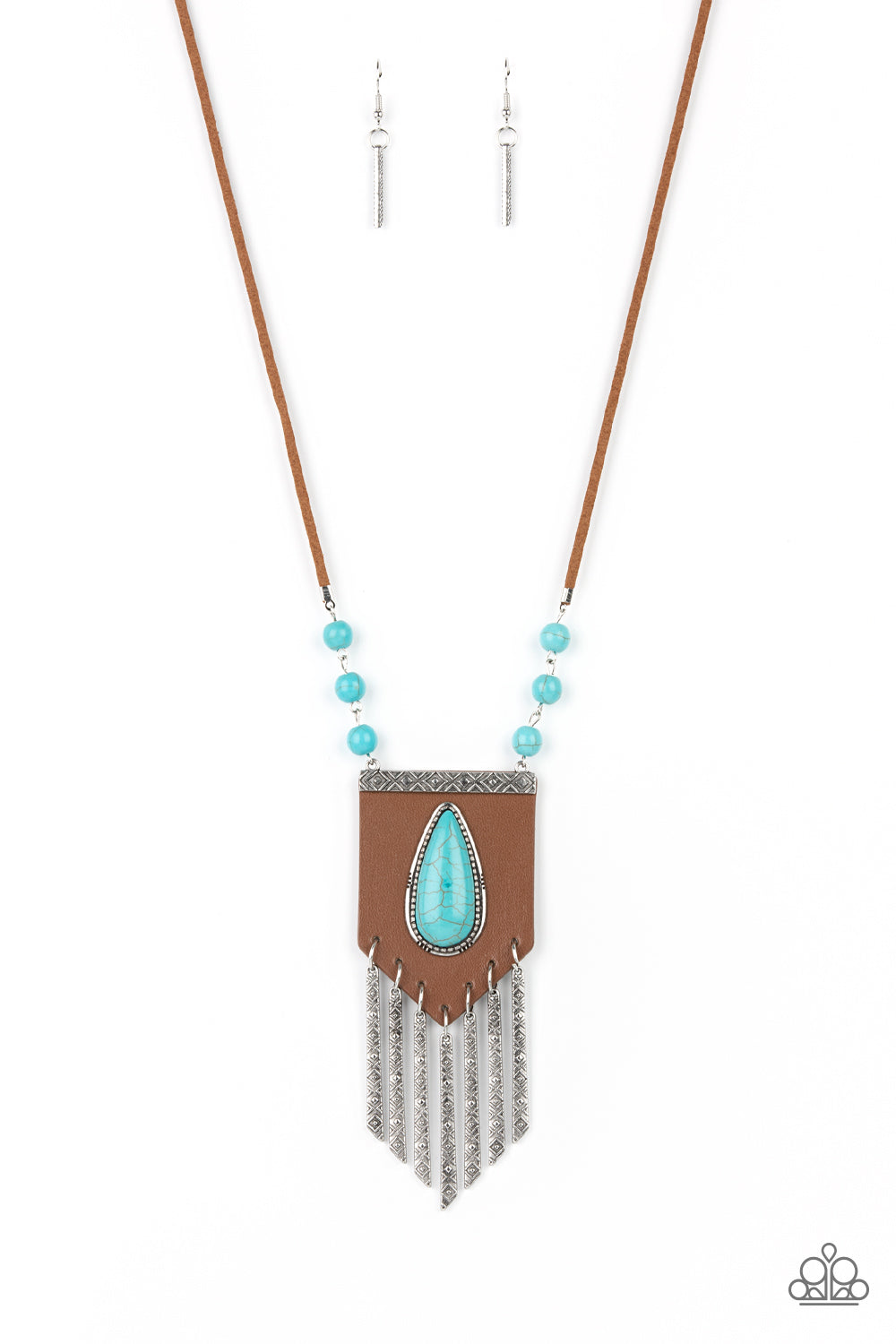 Enchantingly Tribal - Blue Paparazzi Accessories