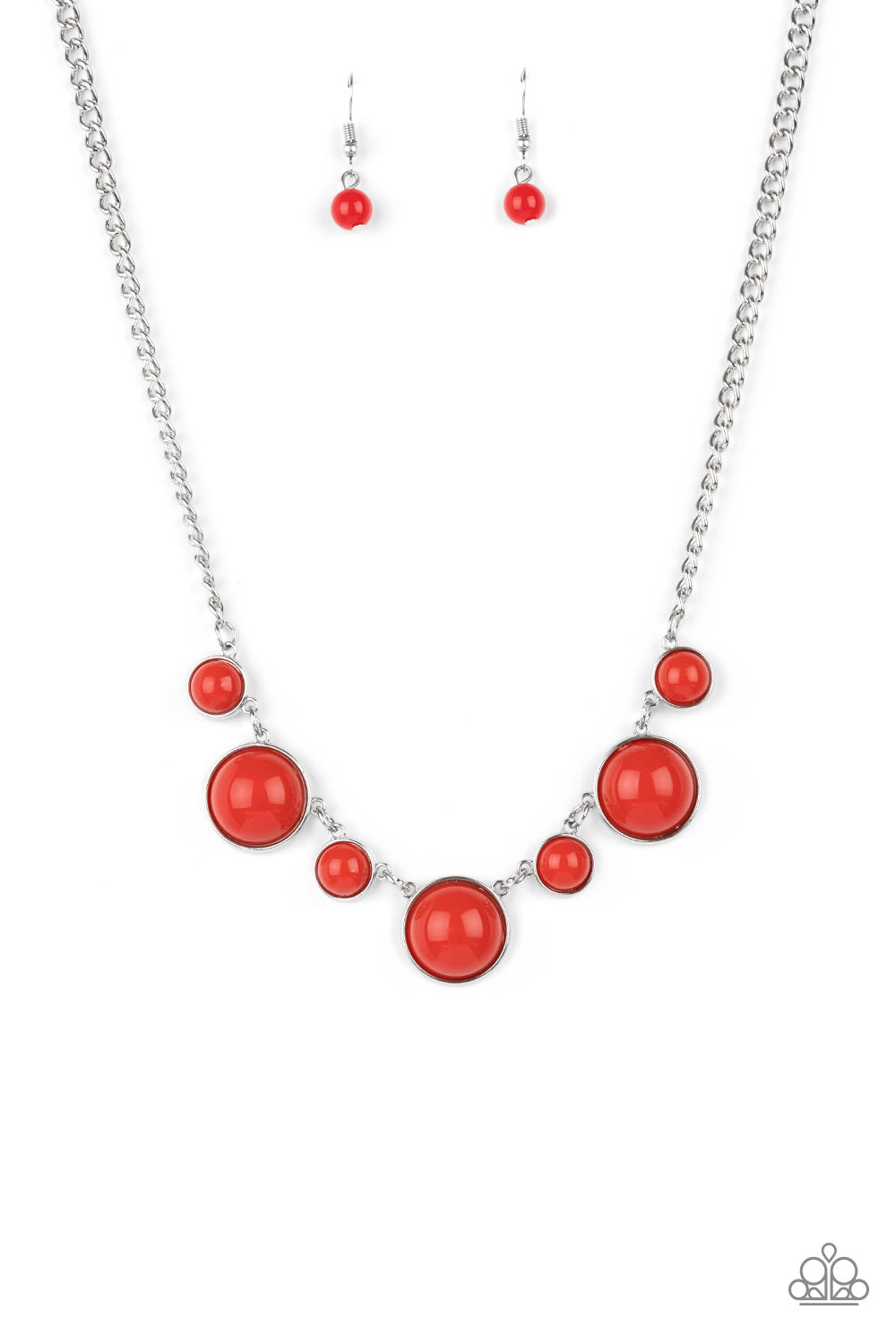 Prismatically POP-tastic - Red Paparazzi Accessories