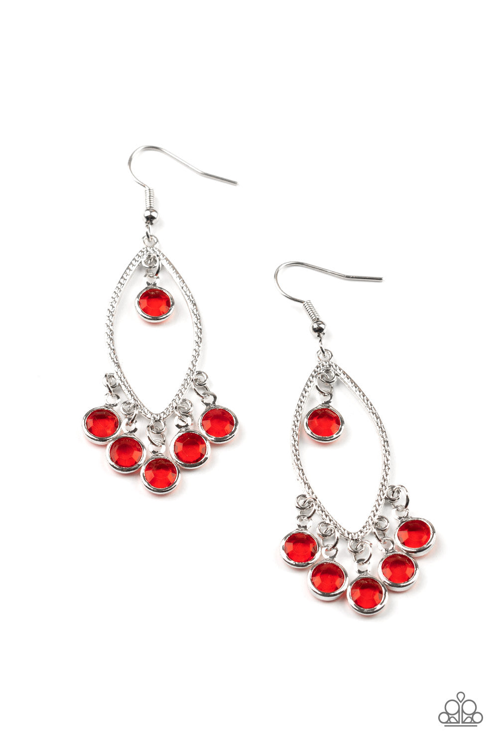 Glassy Grotto - Red Paparazzi Accessories