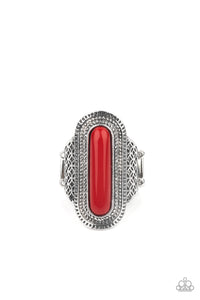 Dubai Distraction - Red Paparazzi Accessories