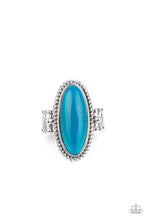 Load image into Gallery viewer, Oval Oasis - Blue Paparazzi Accessories
