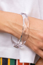 Load image into Gallery viewer, Clear-Cut Couture - White Paparazzi Accessories
