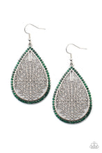 Load image into Gallery viewer, Fleur de Fantasy - Green Paparazzi Accessories
