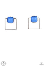 Load image into Gallery viewer, FLAIR and Square - Blue Paparazzi Accessories
