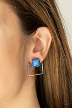 Load image into Gallery viewer, FLAIR and Square - Blue Paparazzi Accessories
