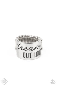 Dream Louder - Silver Paparazzi Accessories