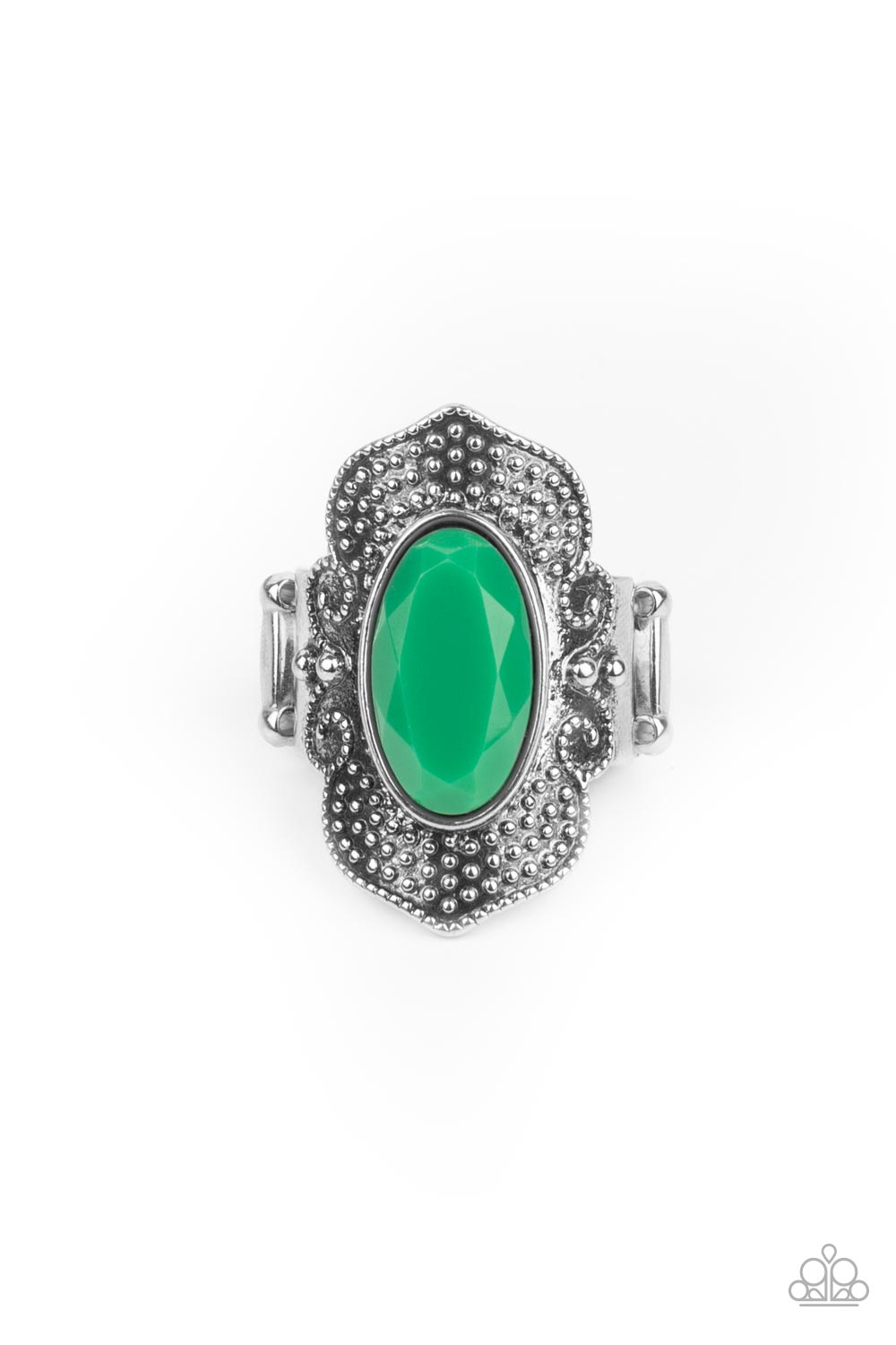 Taj Mahal Trendsetter - Green Paparazzi Accessories
