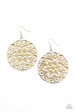 Load image into Gallery viewer, MANDALA Effect - Yellow Paparazzi Accessories
