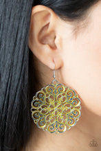 Load image into Gallery viewer, MANDALA Effect - Yellow Paparazzi Accessories
