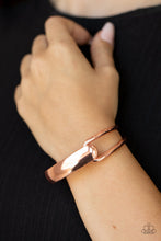 Load image into Gallery viewer, Couture-Clutcher - Copper Paparazzi Accessories
